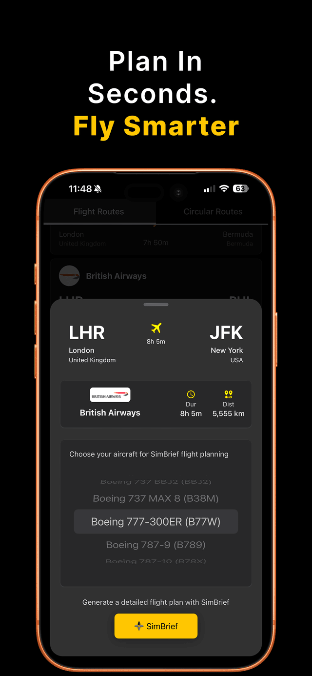 SimBrief Integration